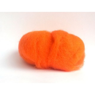 Fieltro lana naranja