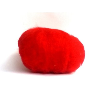 Fieltro lana rojo