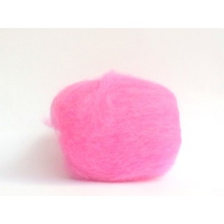 Fieltro lana rosa fuerte