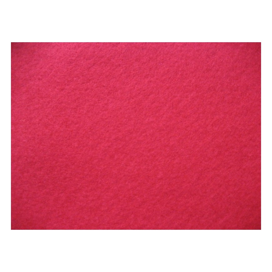 Placa fieltro rojo 2mm de grosor - O-Karamba