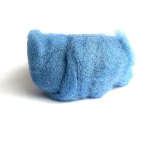 Fieltro lana azul grisáceo