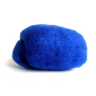 Fieltro lana azulón