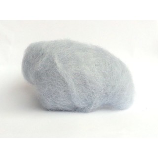 Fieltro lana gris claro